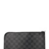 LOUIS VUITTON Pochette Damier Graphite | Luna Bags - Image 3