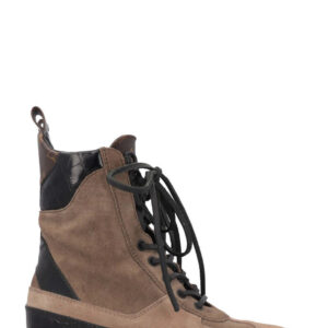 LOUIS VUITTON Laureate Boots Suede Khaki MNG | Luna Bags