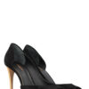 LOUIS VUITTON Peeptoe Heels Suede Black | Luna Bags - Image 7