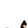 LOUIS VUITTON Peeptoe Heels Suede Black | Luna Bags - Image 6