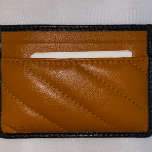 Gucci Interlocking GG Card Case in Vaccha Brown | Luna Bags