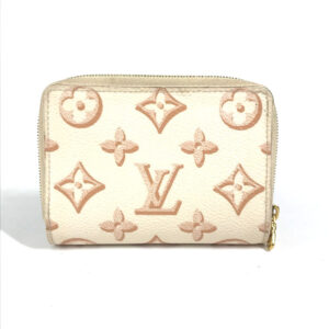LOUIS VUITTON Folded wallet M81527 Monogram canvas White type Monogram Portefeuille Lou | Luna Bags