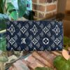 LOUIS VUITTON Since 1854 Jacquard Blue Zippy Wallet | Luna Bags - Image 2