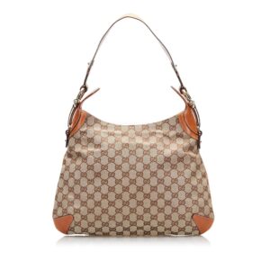 Gucci GG Canvas Creole Shoulder Bag | Luna Bags