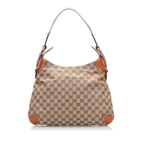 Gucci GG Canvas Creole Shoulder Bag | Luna Bags