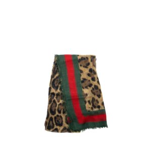 Gucci 135x135 cm Scarf Modal/Silk Multicolour | Luna Bags