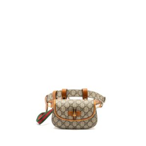 Gucci Bamboo 1947 Mini Belt Bag GG Supreme Canvas/Leather SHW | Luna Bags