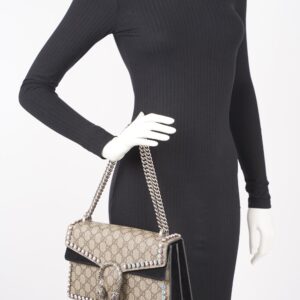 Gucci Womens Dionysus Supreme / Crystals Small | Luna Bags