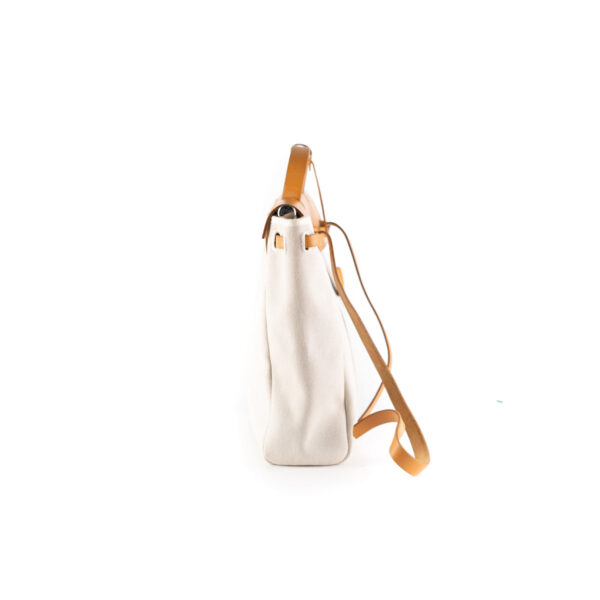 Hermes Herbag Backpack Sac a Dos Caramel - [G] Stamp | Luna Bags