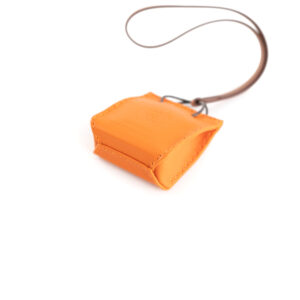 Hermes Orange Bag Charm | Luna Bags