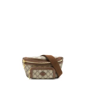 Gucci Belt Bag Interlocking G GG Supreme Canvas GHW | Luna Bags