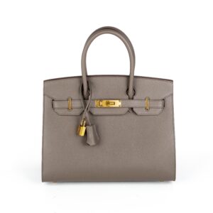 Hermes Birkin 30 Epsom Sellier Etain - Y Stamp | Luna Bags