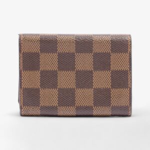Louis Vuitton Card Case Holder Damier Ebene Coated Canvas | Luna Bags