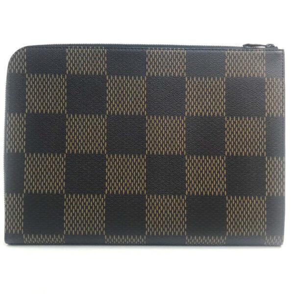 LOUIS VUITTON Clutch bag N60390 Damier canvas Brown Damier Giant Pochette Jules mens Used | Luna Bags