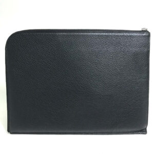 LOUIS VUITTON Clutch bag M67756 Taurillon Clemence Leather black LV Circle bag | Luna Bags