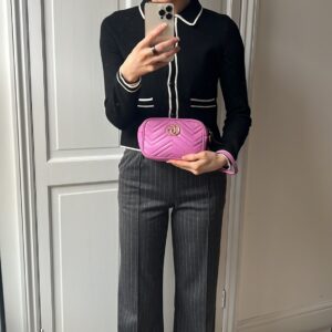 Gucci GG Pink Marmont Clutch | Luna Bags