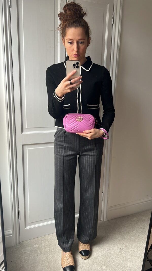 Gucci GG Pink Marmont Clutch | Luna Bags