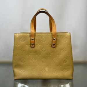 LOUIS VUITTON Reed PM Yellow Beige Top Handle | Luna Bags