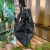 GUCCI 1955 Horse Bit Drawstring Black Morsetto Leather Crossbody | Luna Bags - Image 3