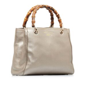 GUCCI Small Bamboo Shopper Satchel | Luna Bags