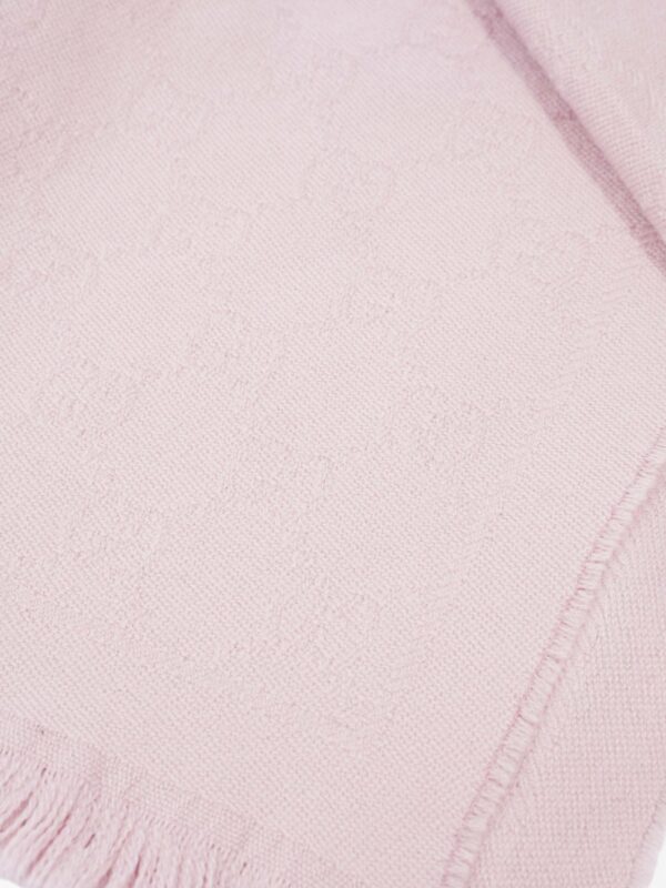 Gucci GG Scarf Pink Wool | Luna Bags
