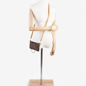 Louis Vuitton Milla Pochette Monogram Coated Canvas MM | Luna Bags