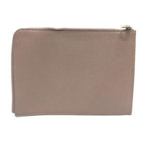 LOUIS VUITTON Clutch bag R99760 Taurillon Clemence Brown L-shaped fastener Pochette Jules PM Women Used | Luna Bags