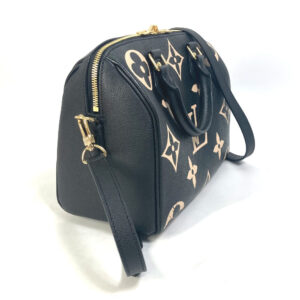 LOUIS VUITTON Boston Duffel bag M58947 Monogram Ann Platt Leather black Monogram Ann Platt Speedy bandouliere 25 | Luna Bags