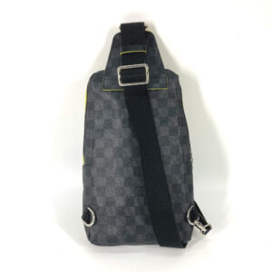 LOUIS VUITTON Shoulder Bag N42424 Damier Grafitto Canvas black Damier Grafitte Avenue Sling Bag | Luna Bags