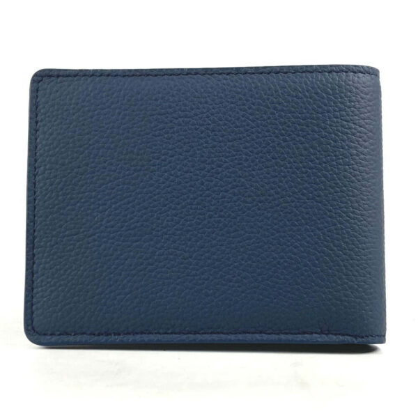 LOUIS VUITTON Folded wallet M81822 leather Navy LV Aero Portefeuille | Luna Bags