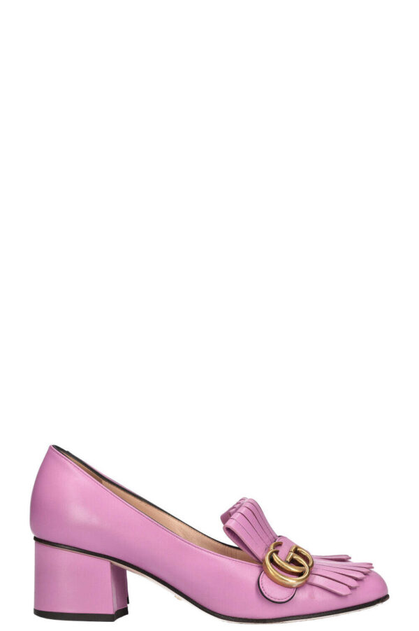 GUCCI Marmont Heels Lila | Luna Bags