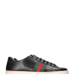 GUCCI Peggy Sneakers Black White | Luna Bags