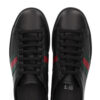 GUCCI  Ace Sneakers Black | Luna Bags - Image 13
