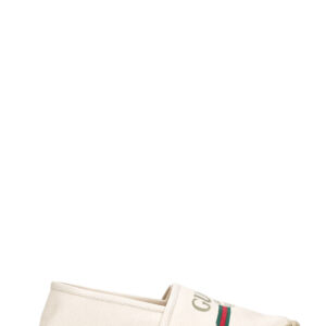 GUCCI Espadrilles Logo White | Luna Bags