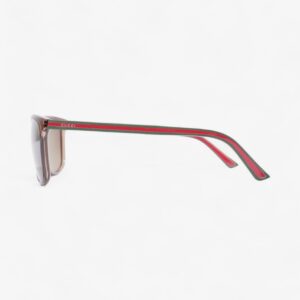 Gucci Web Sunglasses Brown / Red / Green Acetate 145mm | Luna Bags