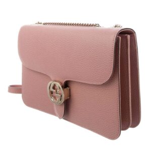 Gucci Medium Interlocking GG Crossbody Bag in Soft Pink | Luna Bags