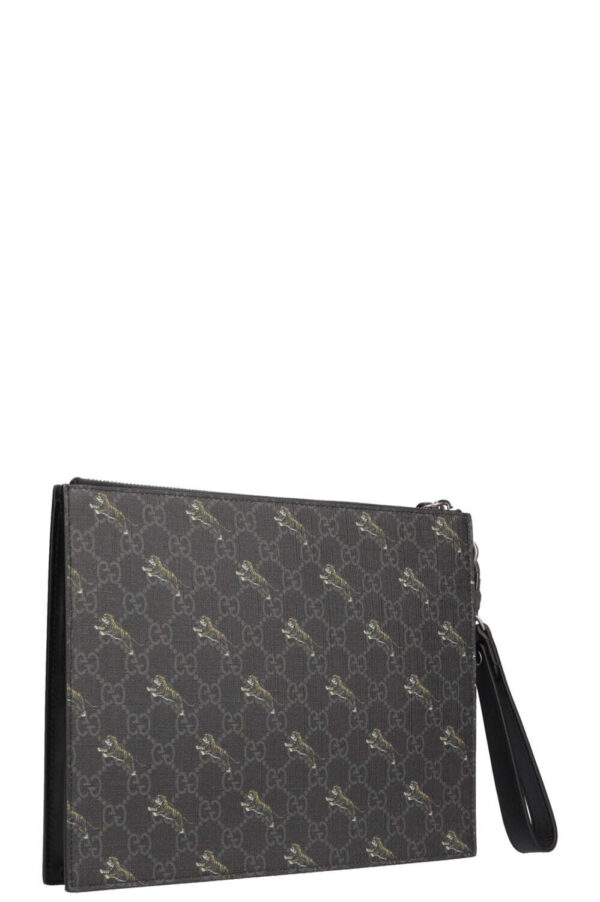 GUCCI GG Supreme Tiger Pouch with Strap | Luna Bags