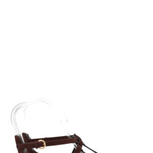 LOUIS VUITTON Flats Leather Suede Brown Gold | Luna Bags
