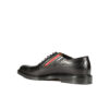 Gucci 547592 0GQ30 1078 Men's Shoes Black Calf-Skin Leather Cap-Toe Oxfords (GGM1719) | Luna Bags - Image 3