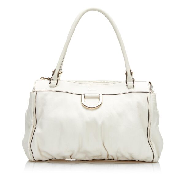 Gucci Abbey D-Ring Handbag (SHG-aQB2Oq) | Luna Bags