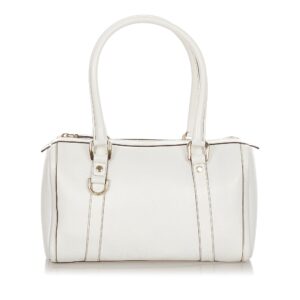 Gucci Abbey Leather Boston Bag | Luna Bags