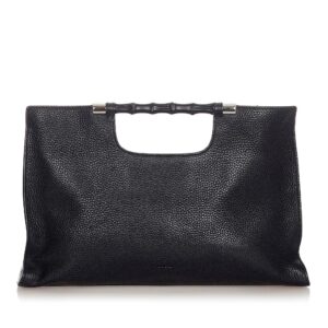 Gucci Bamboo Daily Leather Satchel | Luna Bags