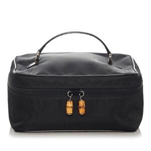 Gucci Bamboo Nylon Vanity Bag | Luna Bags
