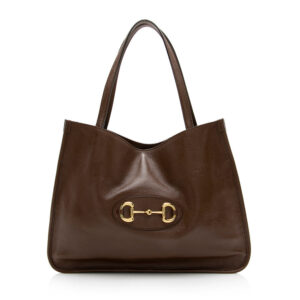 Gucci Calfskin 1955 Horsebit Tote | Luna Bags