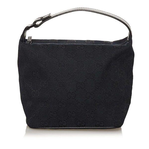 Gucci Canvas Baguette | Luna Bags