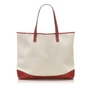 Gucci Canvas Tote Bag (SHG-11612) | Luna Bags