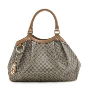 Gucci Diamante Canvas Sukey Medium Tote | Luna Bags