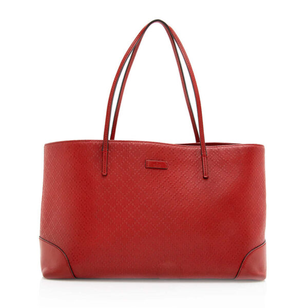 Gucci Diamante Leather Bright Tote | Luna Bags