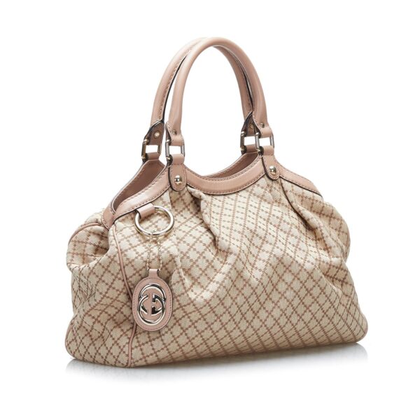 Gucci Diamante Sukey Tote (SHG-KXsA7f) | Luna Bags