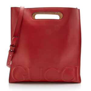 Gucci Embossed Leather XL Tote | Luna Bags